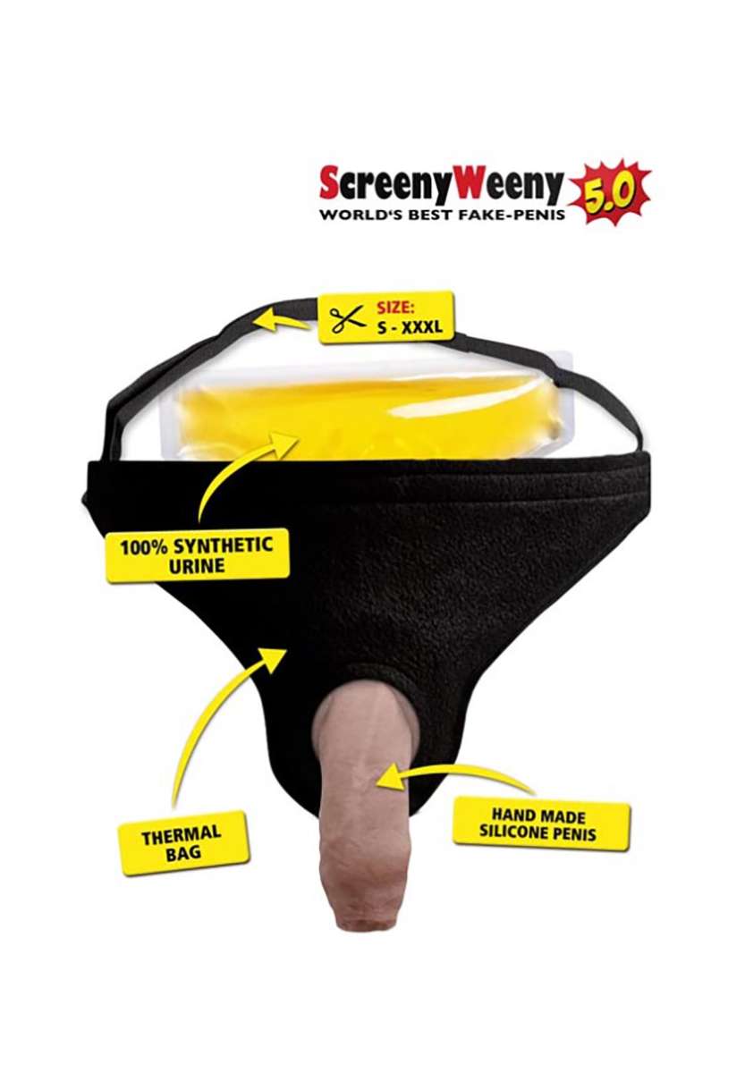ScreenyWeeny 6.0 silicone fake penis