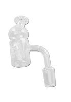 Oil Black Leaf Quartz Banger Carb Cap + Dish Oil Black Leaf Quartz Banger Carb Cap + Dish