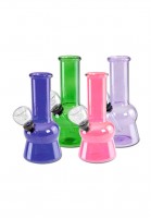 Glasbong mini transparent farbig Glasbong mini transparent farbig