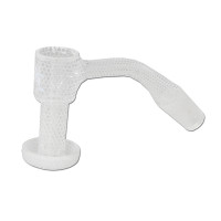 Black Leaf Terp Slurper Quartz Banger sandblasted Black Leaf Terp Slurper Quartz Banger sandblasted