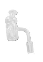 Oil Black Leaf Quartz Banger Carb Cap + Dish Oil Black Leaf Quartz Banger Carb Cap + Dish