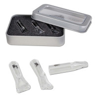 Black Leaf 3 Glastips zum Eindrehen Black Leaf 3 Glastips zum Eindrehen