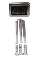 'BL' 3 Roll-in Glass Tips 6/7/8mm 'BL' 3 Roll-in Glass Tips 6/7/8mm