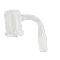 Black Leaf Flat Top Banger Quarz Black Leaf Flat Top Banger Quarz