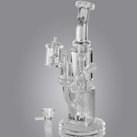 Black Leaf TRIPLE VERTIGO Bong Vantikick-System Black Leaf TRIPLE VERTIGO Bong Vantikick-System