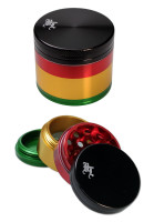 Auminium Grinder 4-part Rasta Auminium Grinder 4-part Rasta