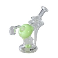 Black Leaf Recyclebong Öl mit Perkolator grün Black Leaf Recyclebong Öl mit Perkolator grün