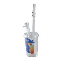 Black Leaf Becher Glasbong SEX + WEED Black Leaf Becher Glasbong SEX + WEED