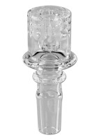 Oil Black Leaf Quartz Oil Bowl with Drum large Oil Black Leaf Quartz Oil Bowl with Drum large