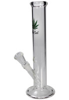 Black Leaf Glass Bong Black Leaf Glass Bong