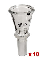 Black Leaf Glaskopf konisch Black Leaf Glaskopf konisch