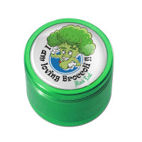 Black Leaf Grinder BROCCOLI 4-part green Black Leaf Grinder BROCCOLI 4-part green