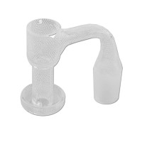 Black Leaf Terp Slurper Quarzbanger sandgestrahlt Black Leaf Terp Slurper Quarzbanger sandgestrahlt