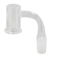 Black Leaf Round Bottom Banger Quarz Black Leaf Round Bottom Banger Quarz