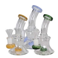 Black Leaf Glasbubbler mit Perkolator Black Leaf Glasbubbler mit Perkolator