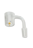 Black Leaf Quartz Banger with Colour Reactor Black Leaf Quartz Banger with Colour Reactor