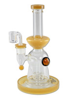 BLAZE Oil Bong Drum Percolator with Banger BLAZE Oil Bong Drum Percolator with Banger