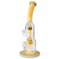 BLAZE Bong 2x Tree Perco orange-green BLAZE Bong 2x Tree Perco orange-green