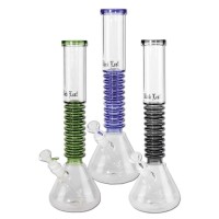 Black Leaf Flask Bong Rings Black Leaf Flask Bong Rings