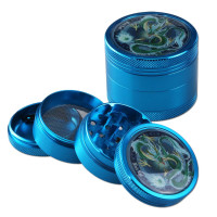 Black Leaf Grinder 4-part QINGLONG Black Leaf Grinder 4-part QINGLONG