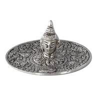 Incense Holder Metal BUDDHA HEAD Incense Holder Metal BUDDHA HEAD