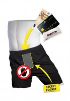 Boxershorts mit Geheimversteck S-L Boxershorts mit Geheimversteck S-L