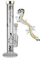 Black Leaf Glasbong mit Vorkühler Black Leaf Glasbong mit Vorkühler