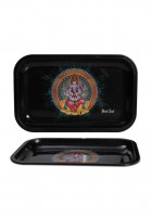 Black Leaf Rolling Tray Ganesha M Black Leaf Rolling Tray Ganesha M